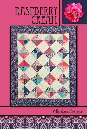 Raspberry Cream Quilt — Digital Quilt Pattern (PDF Download) ✂️