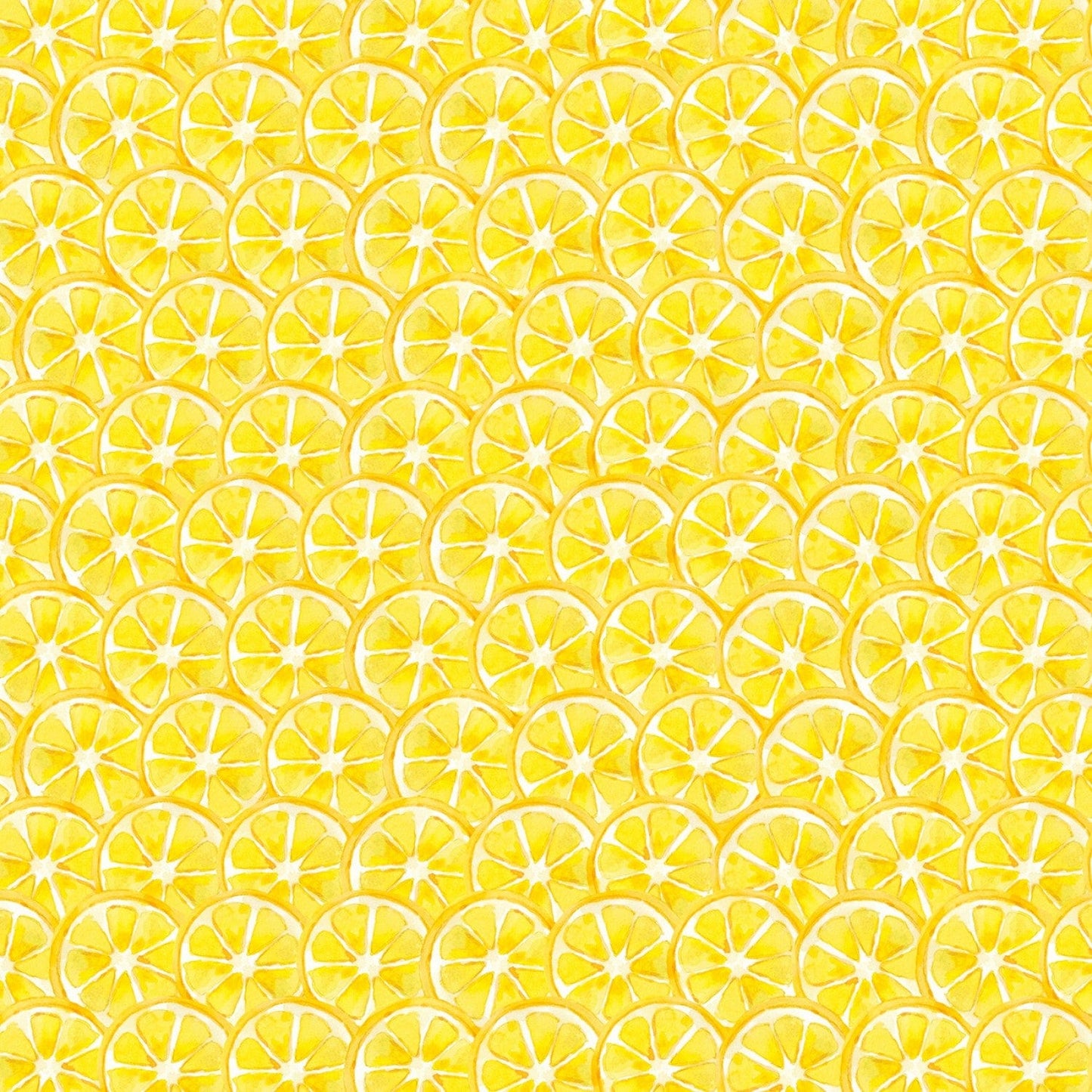 Squeeze the Day - Yellow Citrus Slices - 42467-551 - Wilmington Prints