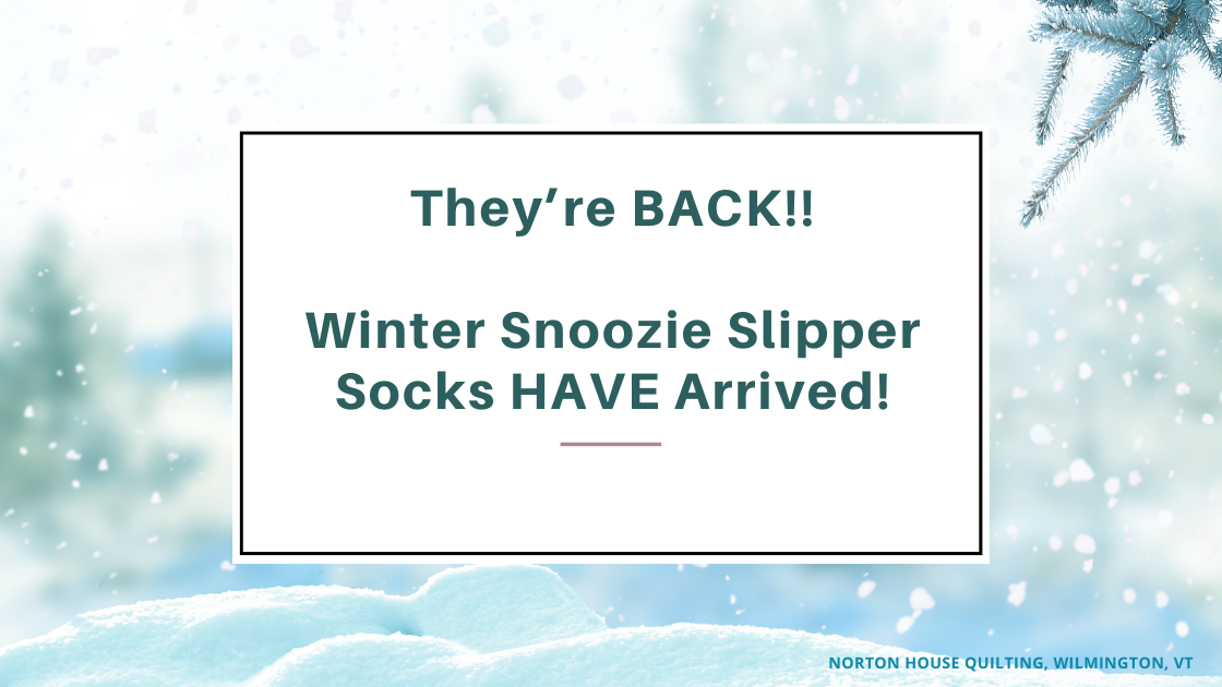 They’re BACK! Winter Snoozies Sock Slippers HAVE ARRIVED!