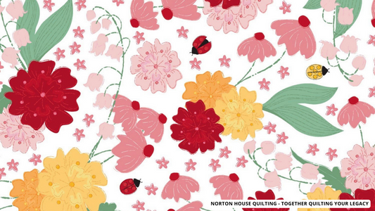 Quilting your Legacy Monthly Challenge for April is Flower Quilt Blocks