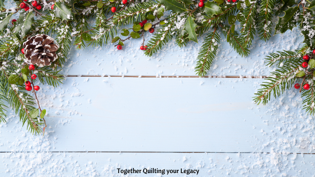 Quilting your Legacy Monthly Challenge for December is Small Gifty Projects