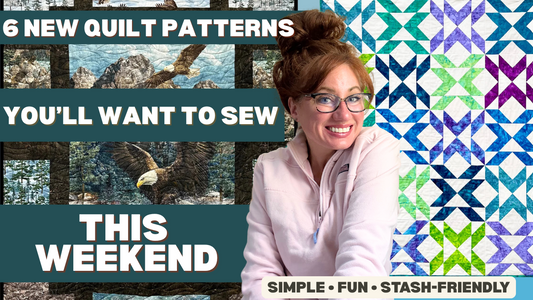 6 Easy Quilt Patterns to Bust Your Stash This Weekend