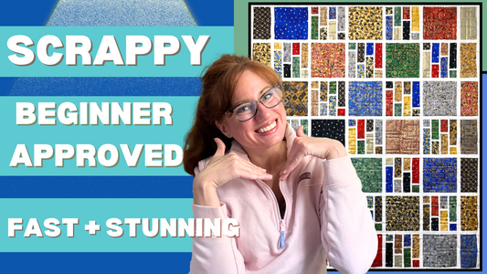 Grated Quilt Pattern – A Simple, Stunning Stash Buster