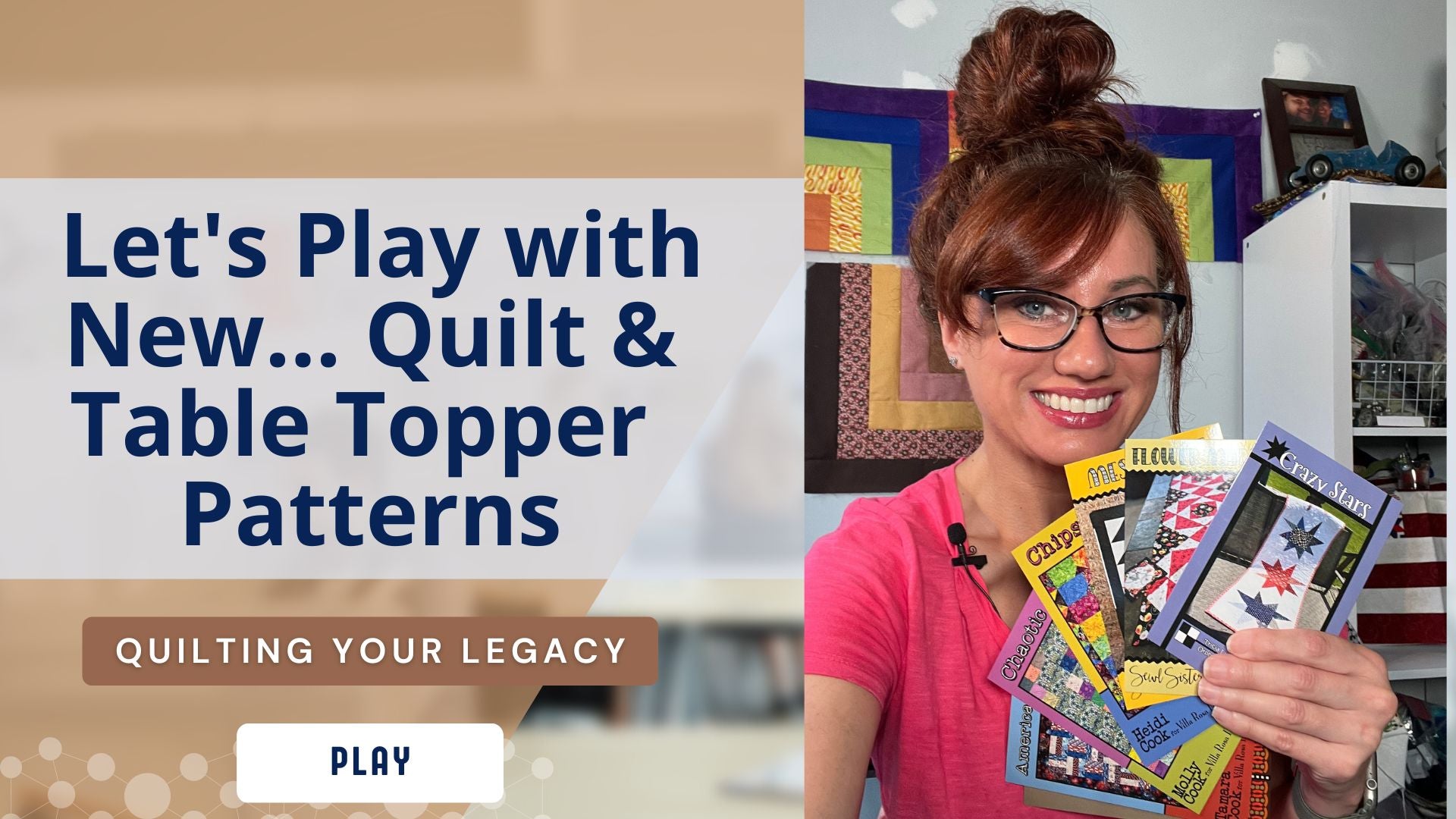 New Villa Rosa Quilt & Table Topper Patterns