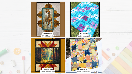 Join Me for a Month of Quilting Magic – March Classes at New England Fabrics & Keene State