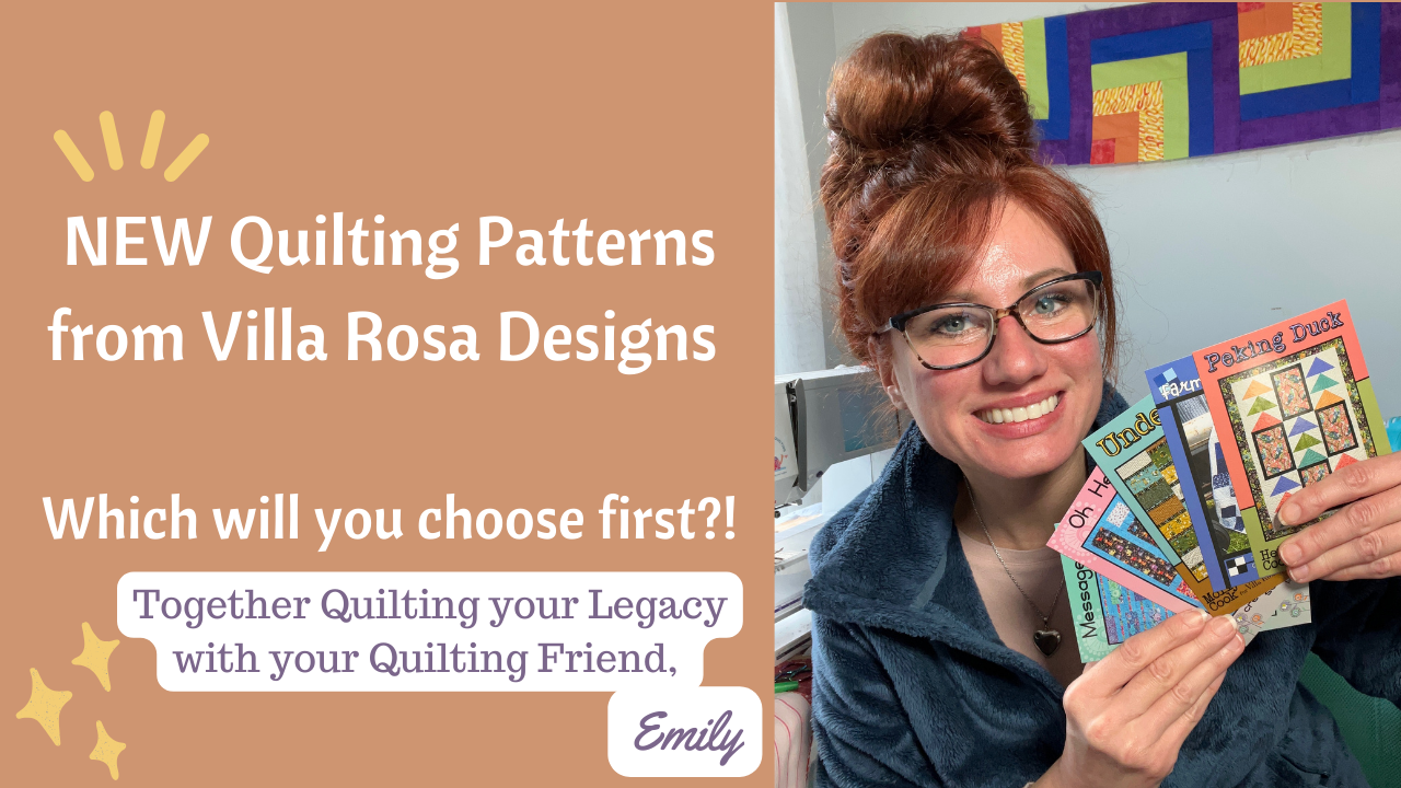 Quilting Enthusiasts Rejoice: Villa Rosa's Latest Quilt Patterns are a Must-See!