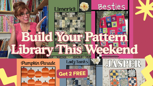 ✂️ Build Your Pattern Library + Get 2 FREE — This Weekend Only!