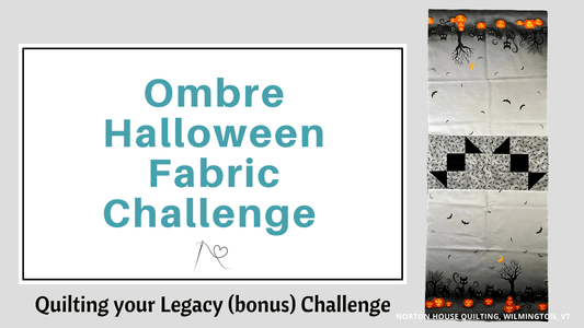 Ombre Quilting Challenge - Bonus Fabric Challenge