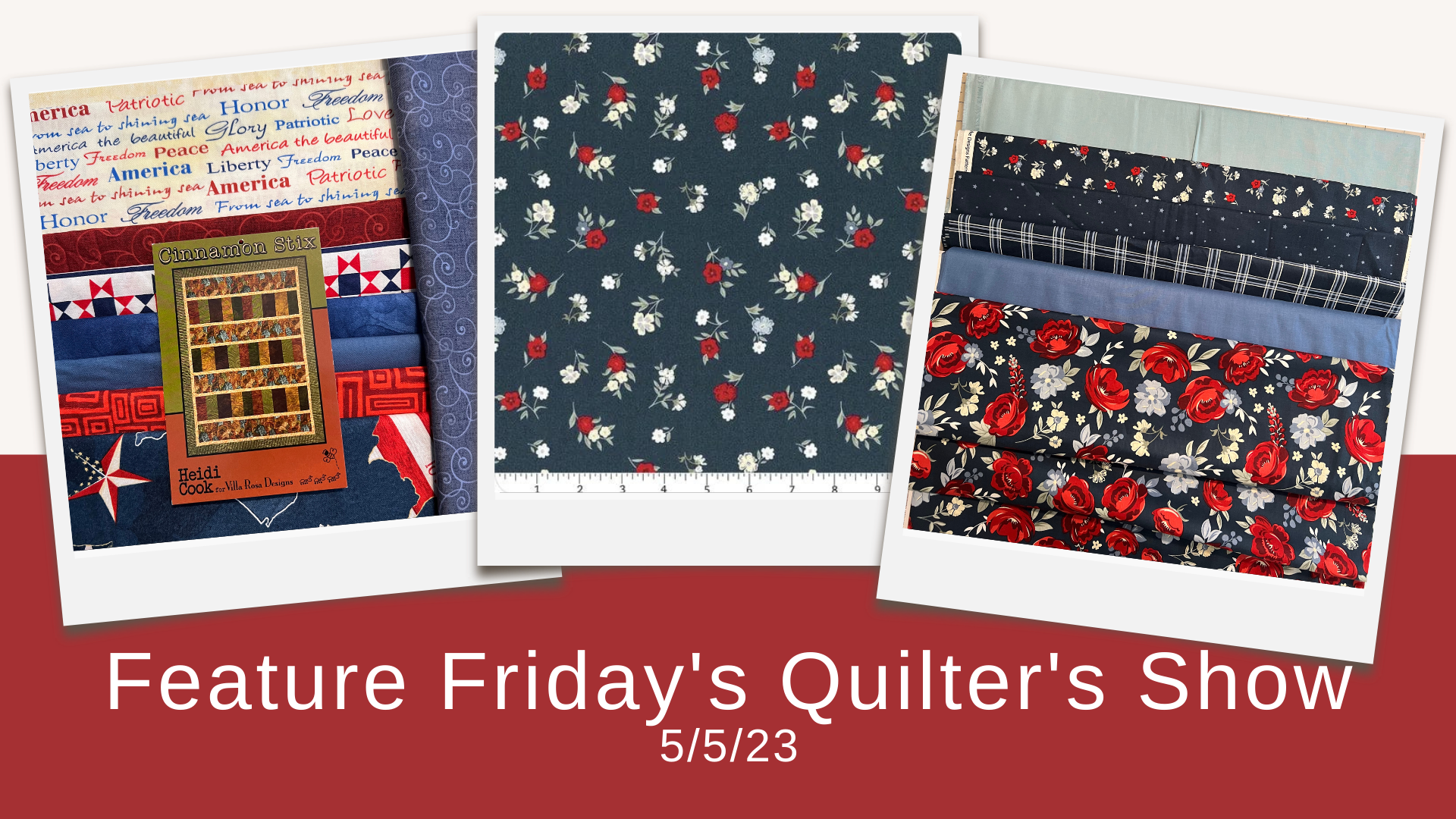 Feature Friday's Quilters Show
