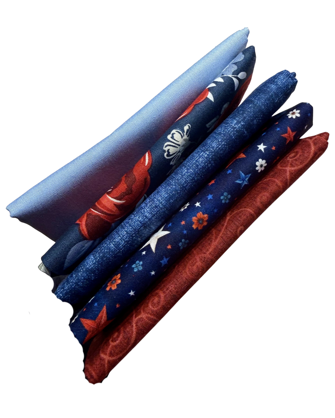 Rose and Stars Bundle - Stars and Stripes Bundle - Just Add Thread - K