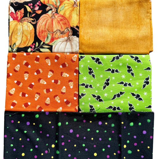Halloween - 5- Fat Quarter Bundle