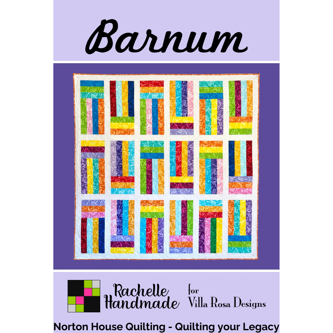 Barnum — Digital Quilt Pattern (PDF Download) ️ – Norton House Quilting