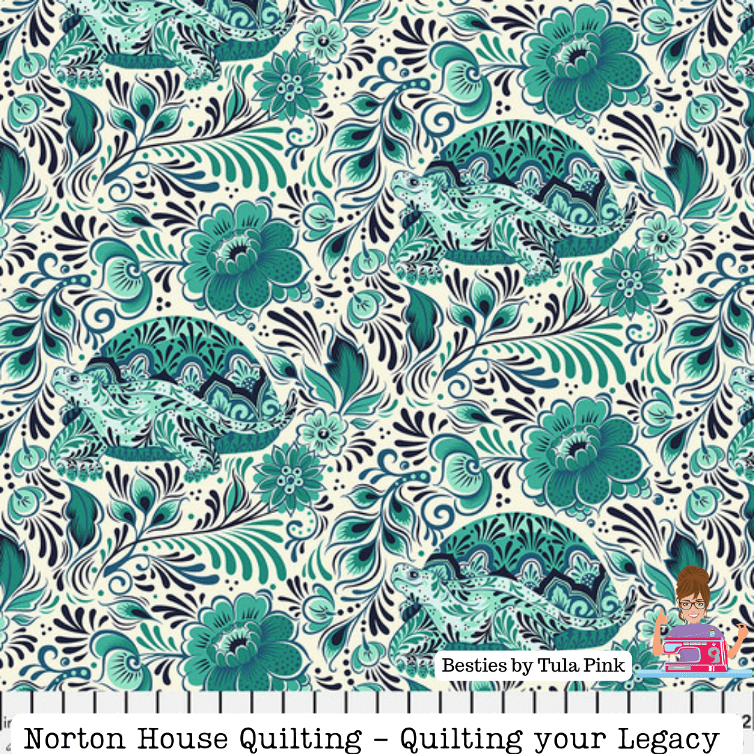 Bluebell No Rush Fabric || Besties - Tula Pink - Free Spirit Fabrics