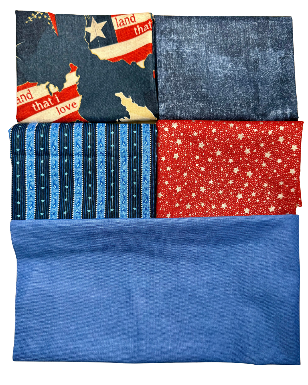 Country Roads - Stars and Stripes Bundle - Just Add Thread - E