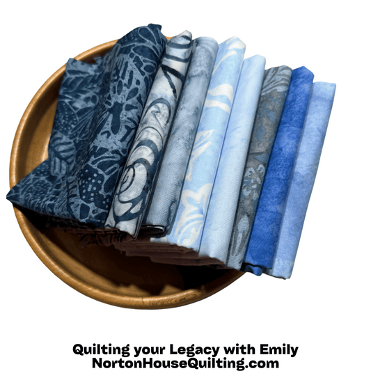Fat Quarter Bundle - Calm Serenity