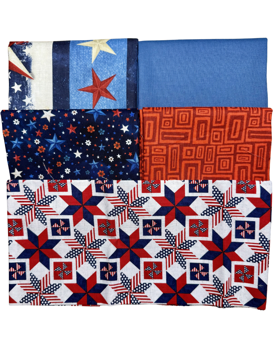 Patchwork Pride Bundle - Stars and Stripes Bundle - Just Add Thread - L