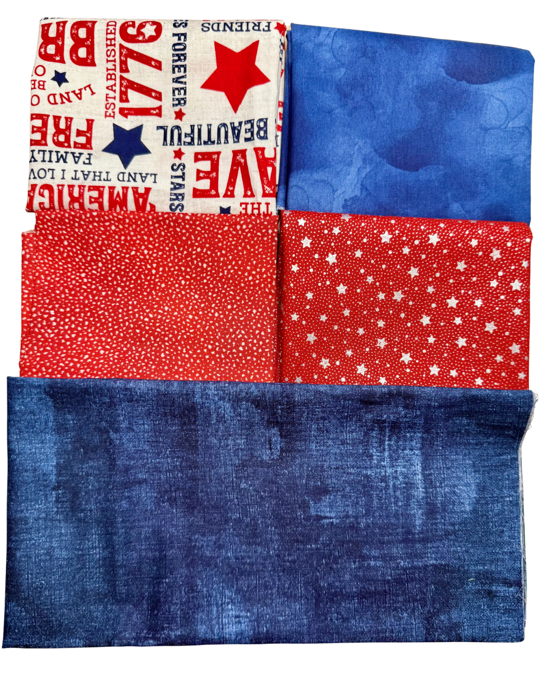 Founded 1776 - Stars and Stripes Bundle - Just Add Thread - F