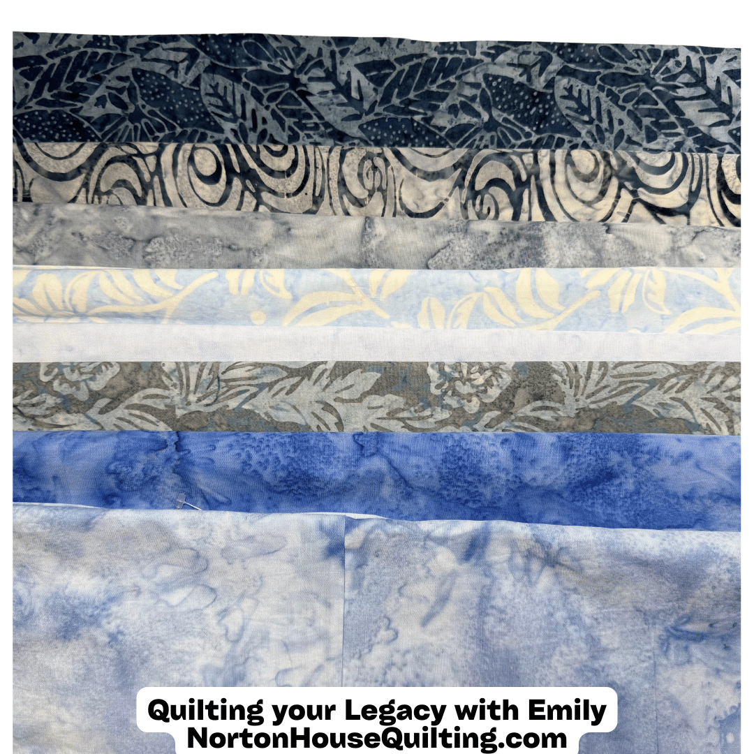 Fat Quarter Bundle - Calm Serenity