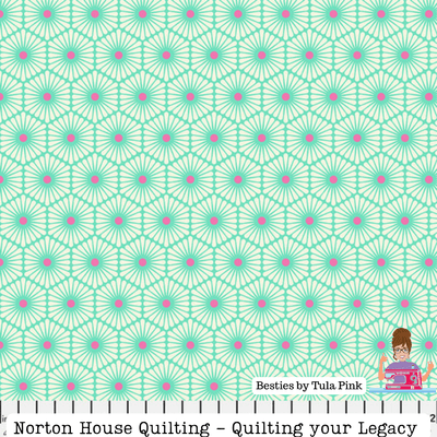 Meadow Daisy Chain Fabric || Besties - Tula Pink - Free Spirit Fabrics