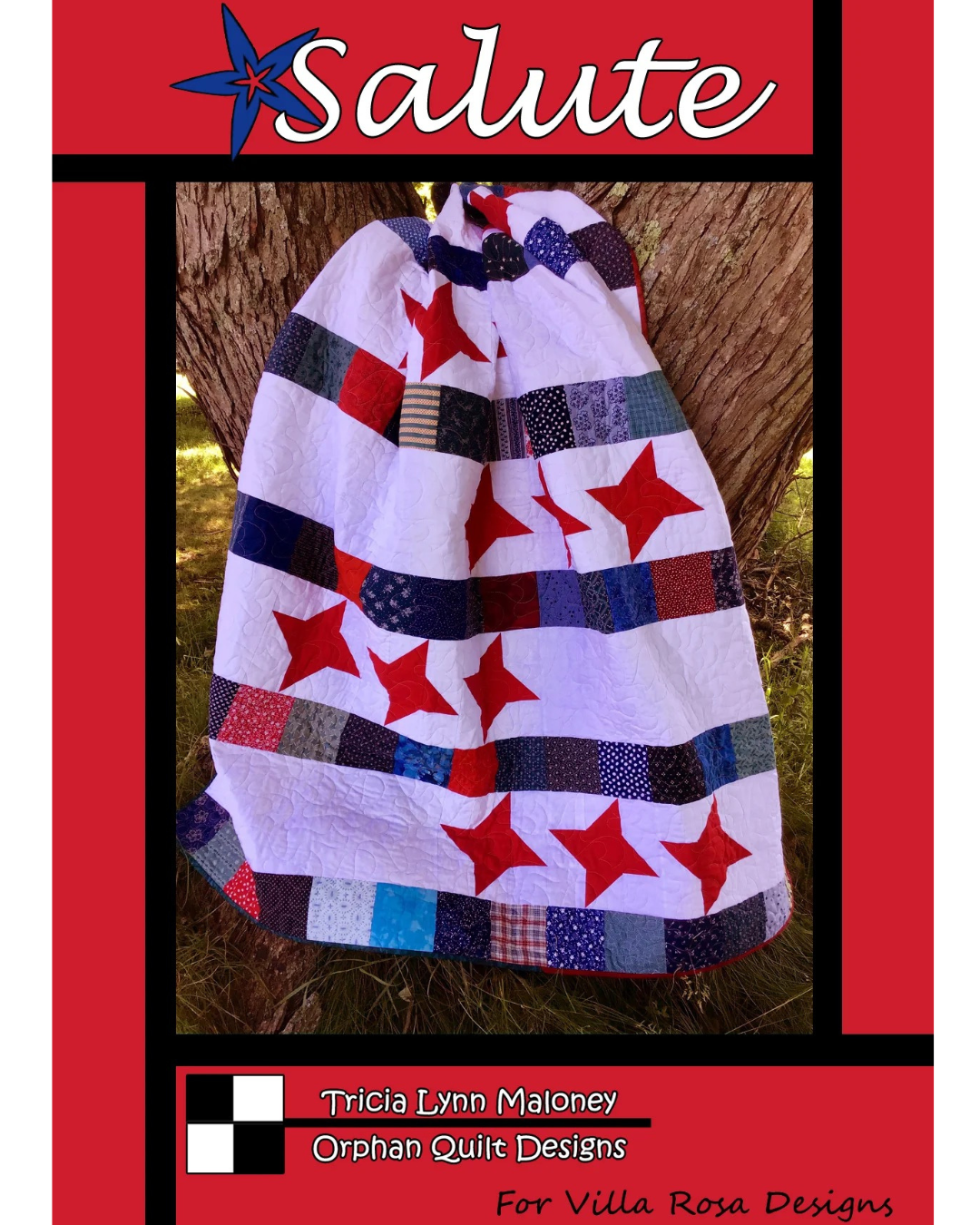 Salute Quilt — Digital Quilt Pattern (PDF Download) ✂️