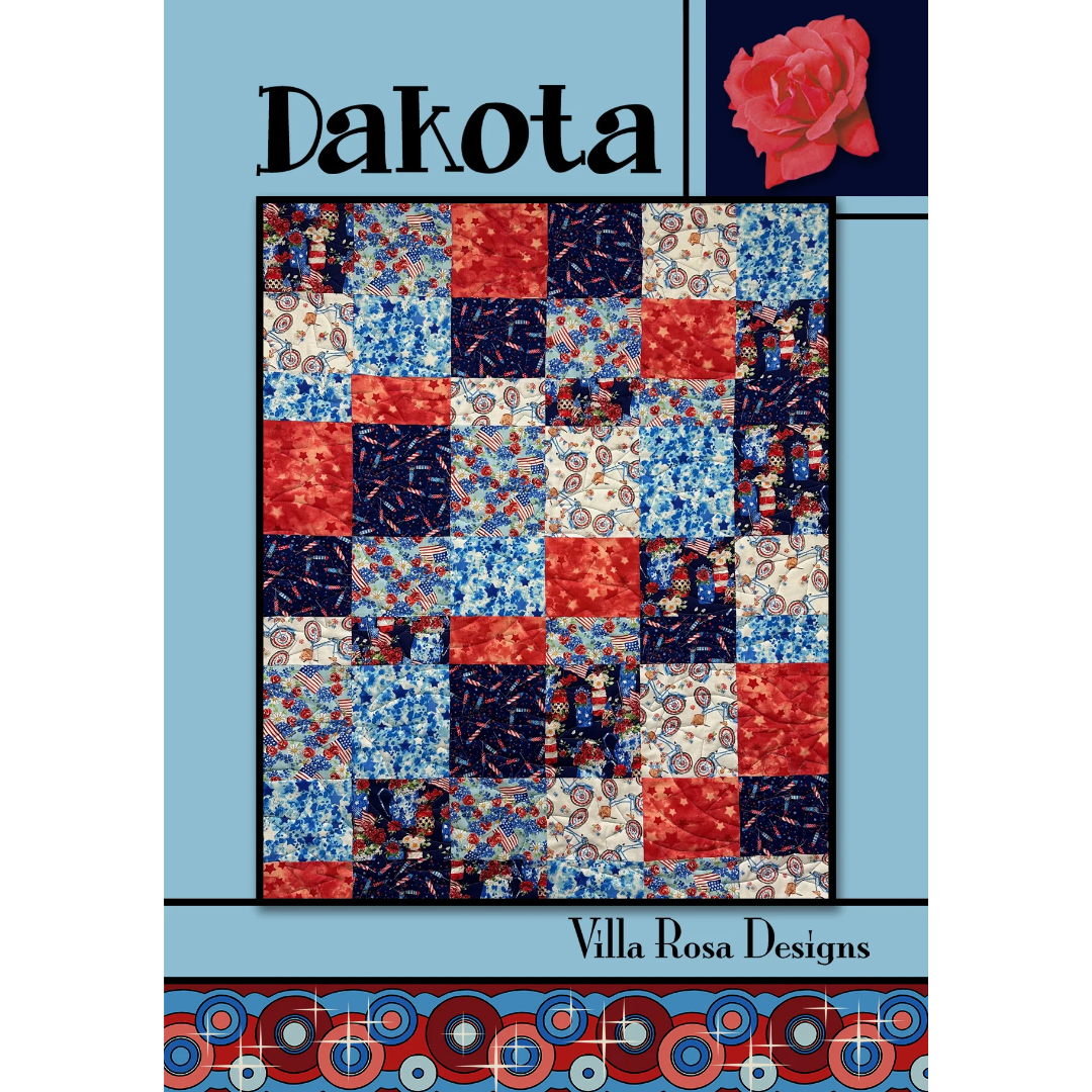 DIGITAL - Dakota Quilt Pattern - Villa Rosa Designs