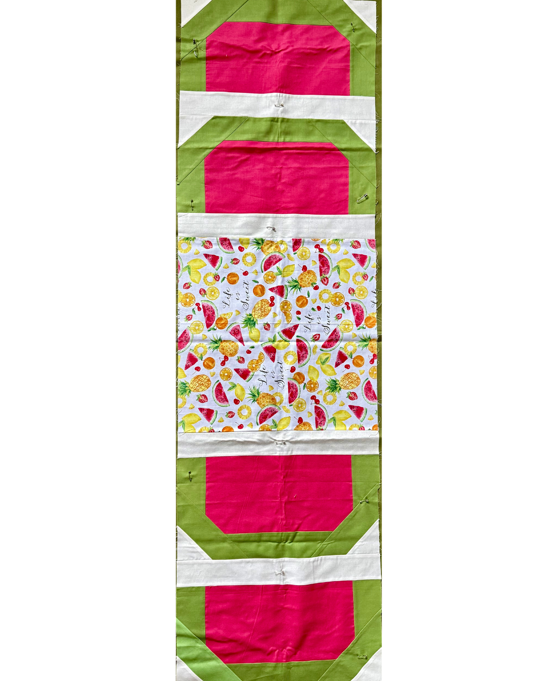 Watermelon Table Topper Fabric Kit – Easy & Coordinated