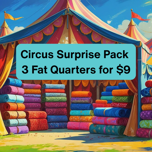 🎪🎁 Blindfold Bundle – 3 Fat Quarters for $9  – The Blindfold Bundles