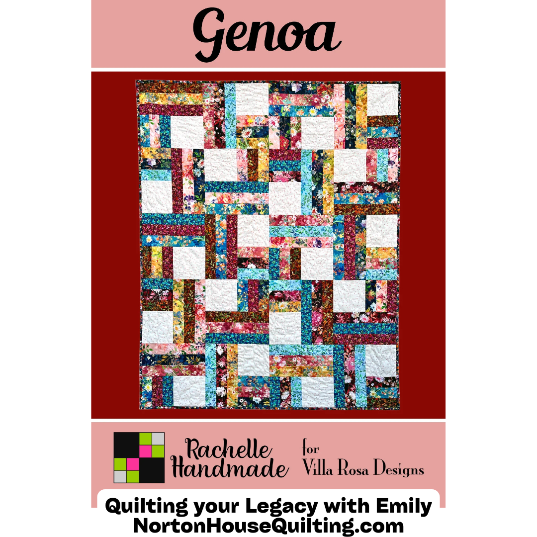 Genoa Quilt — Digital Quilt Pattern (PDF Download) ️ – Norton House ...