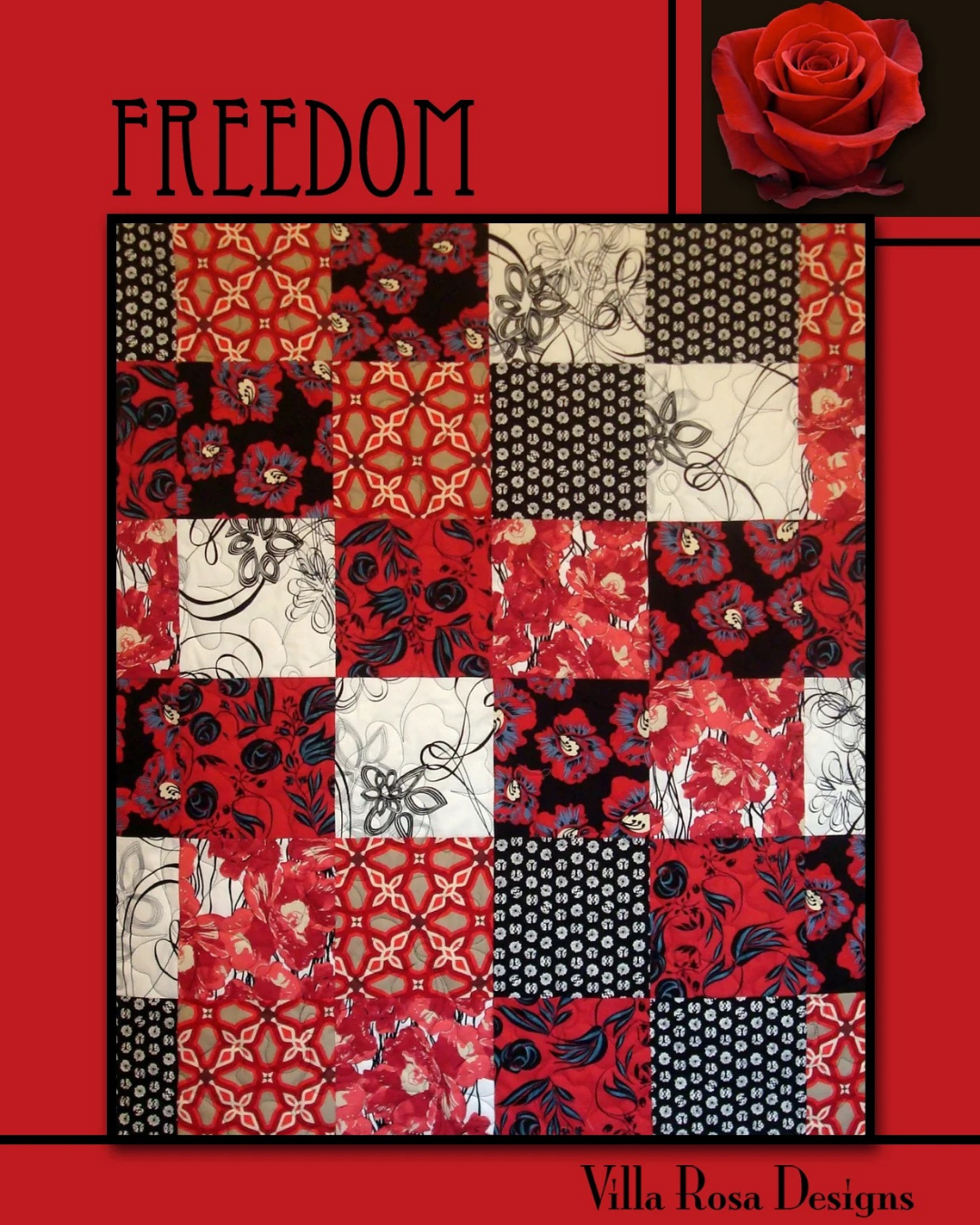 Freedom Quilt — Digital Quilt Pattern (PDF Download) ✂️