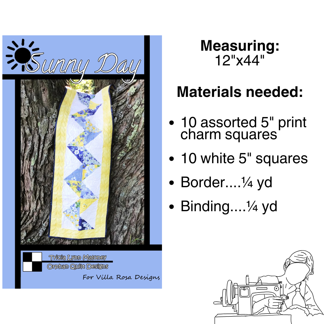 Sunny Day — Digital Quilt Pattern (PDF Download) ✂️
