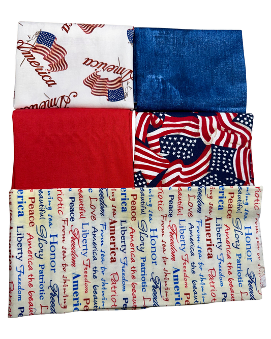 Wave Proud - Stars and Stripes Bundle - Just Add Thread - G