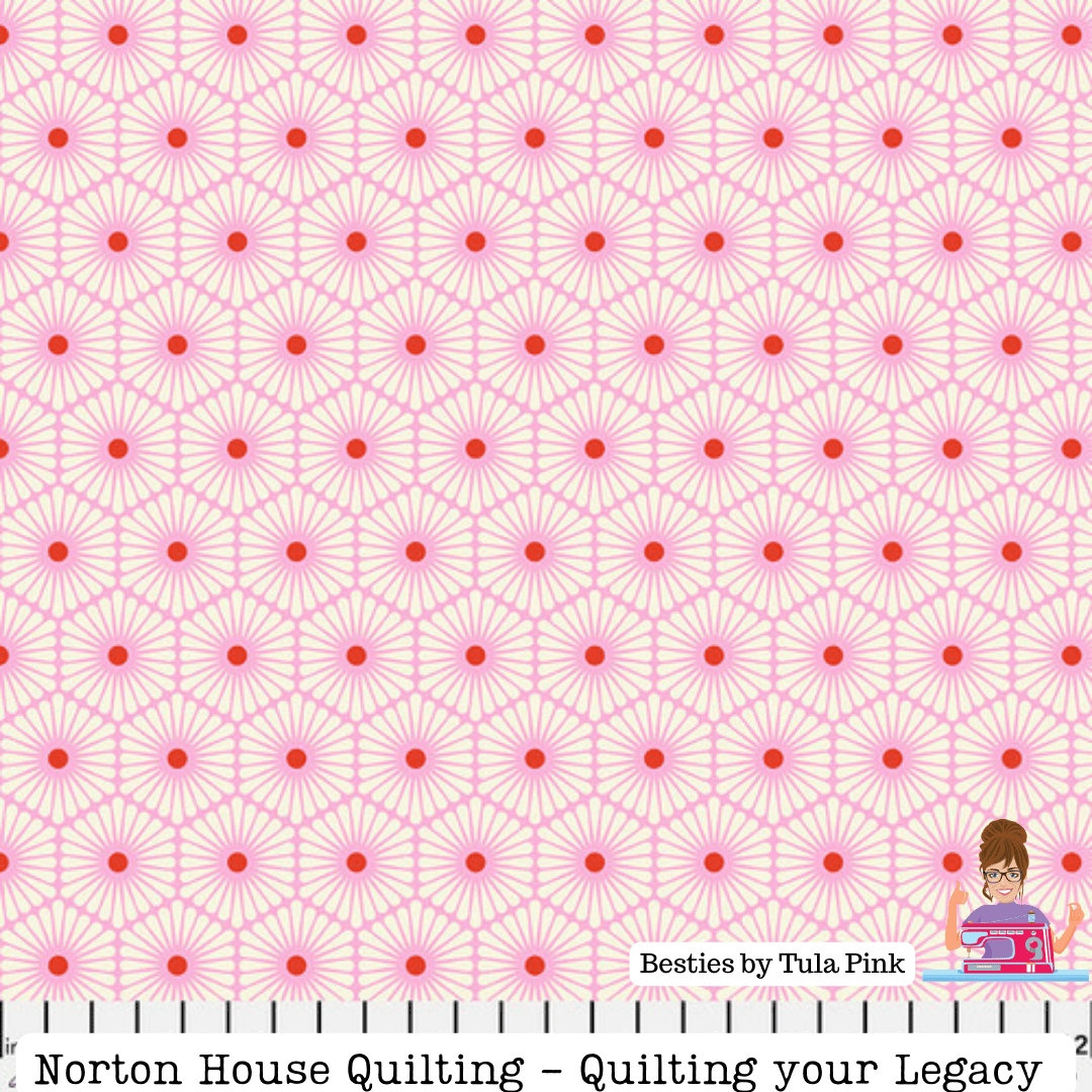 Blossom Daisy Chain Fabric || Besties - Tula Pink - Free Spirit Fabrics