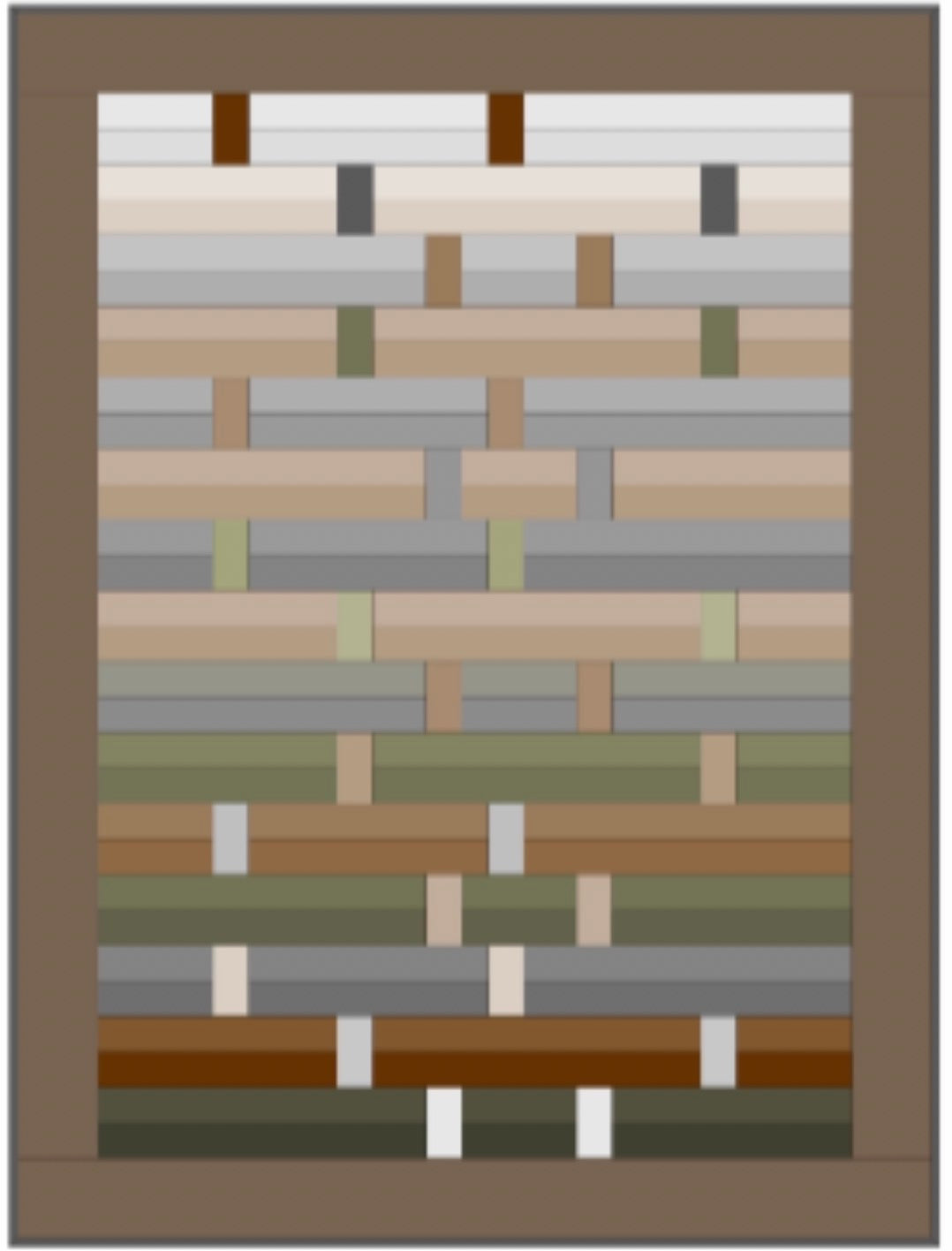 WOODLAND (Fudge) Quilt Kit