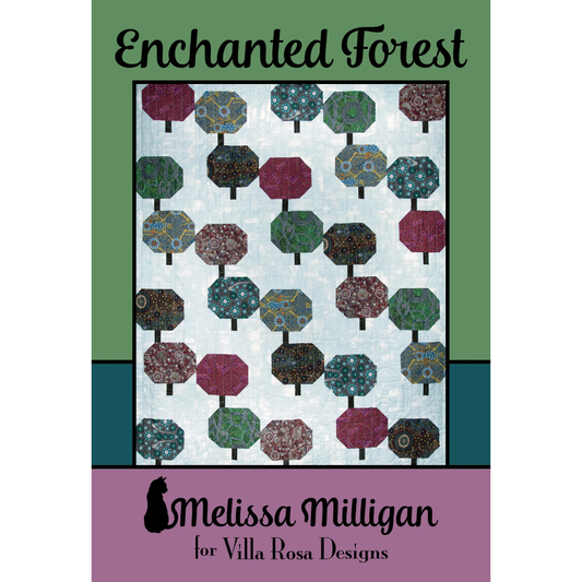Enchanted Forest — Digital Quilt Pattern (PDF Download) ✂️