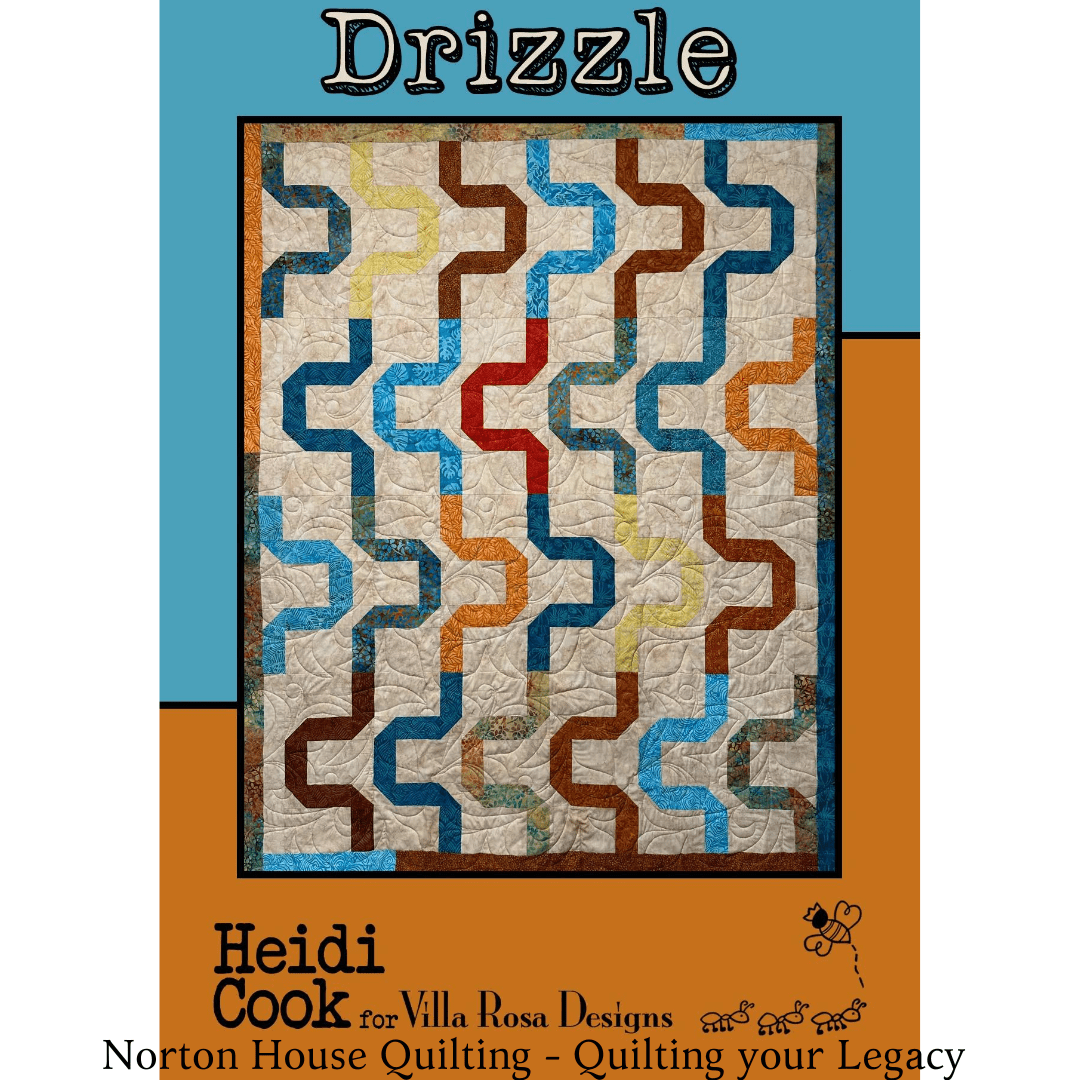 DIGITAL - Drizzle Pattern - Villa Rosa Designs – Norton House Quilting
