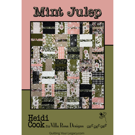 DIGITAL Mint Julep Quilt Pattern - Villa Rosa Designs