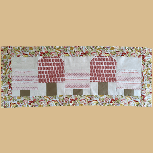 🍄 Fun-gi Mushroom Table Topper Fabric Kit