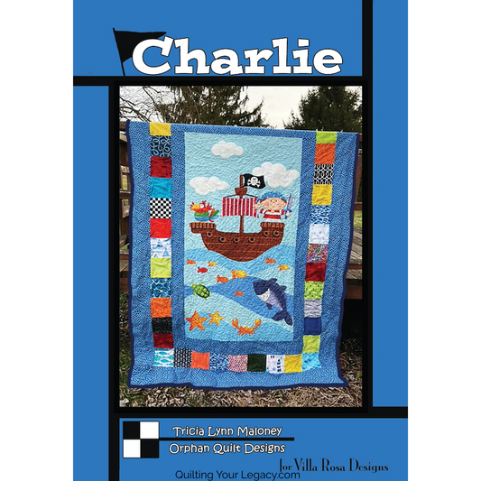 DIGITAL Charlie Quilt Pattern - Villa Rosa Designs