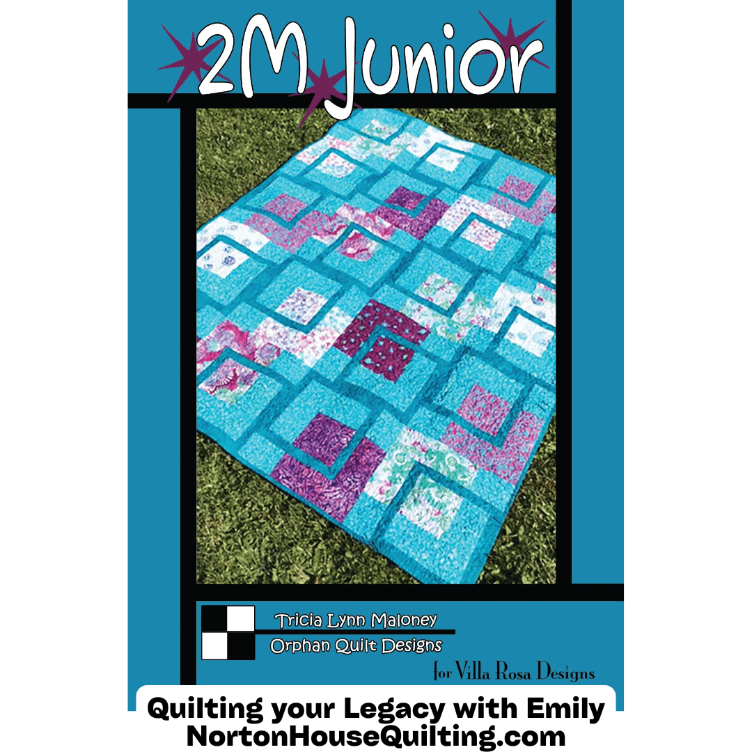 2M Junior Quilt — Digital Quilt Pattern (PDF Download) ✂️ - Norton House Quilting