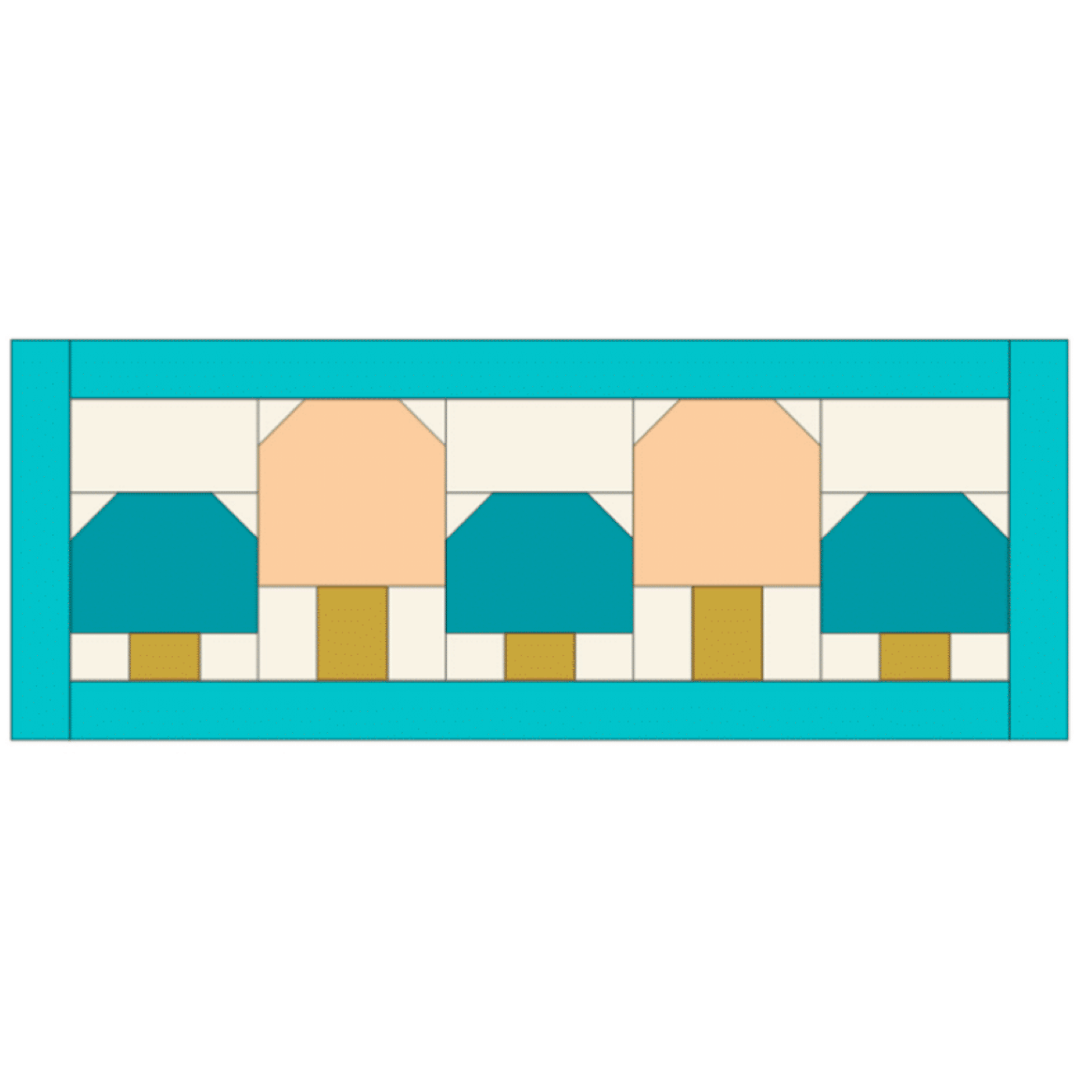 🍄 Fun-gi Mushroom Table Topper Fabric Kit