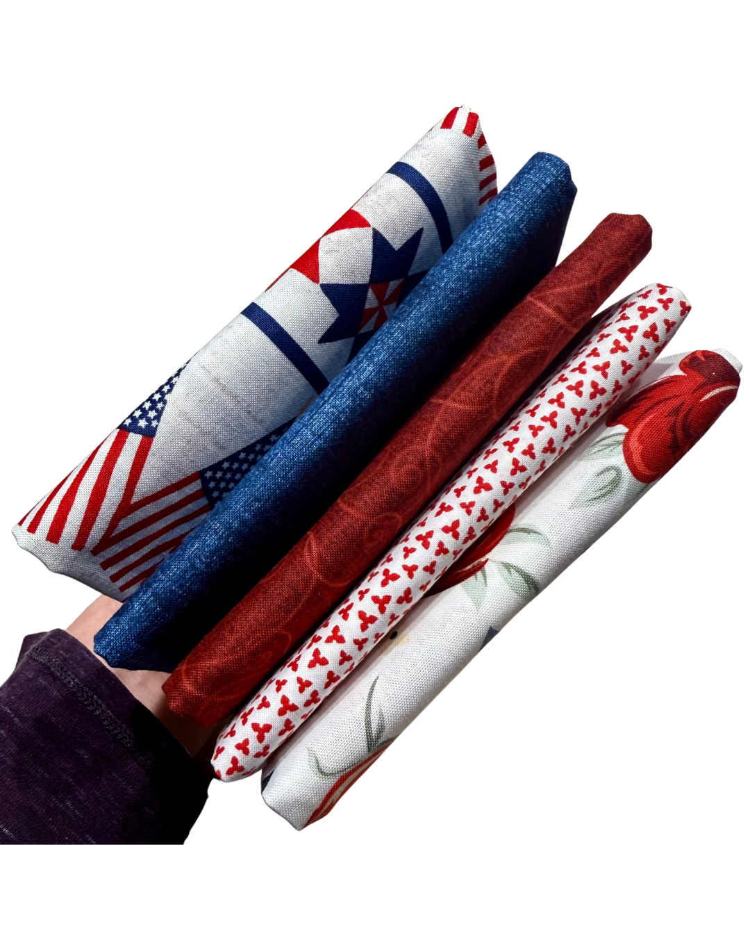 Heritage Roses - Stars and Stripes Bundle - Just Add Thread - A