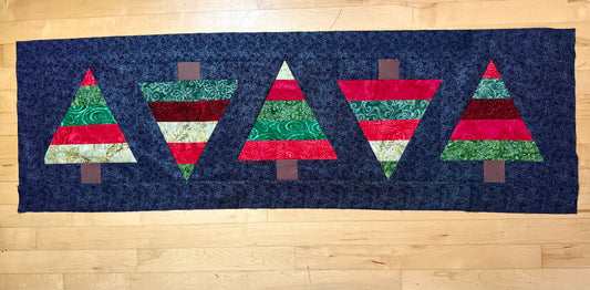 Merry Trees Table Topper Kit  Quilting Your Legacy Table Topper Fabric Kit 🪡💛