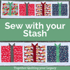 Presents for Everyone Table Topper - Sew with your Stash