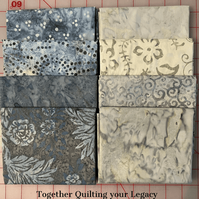 Grey Stone - 8 Fat Quarter Bundle