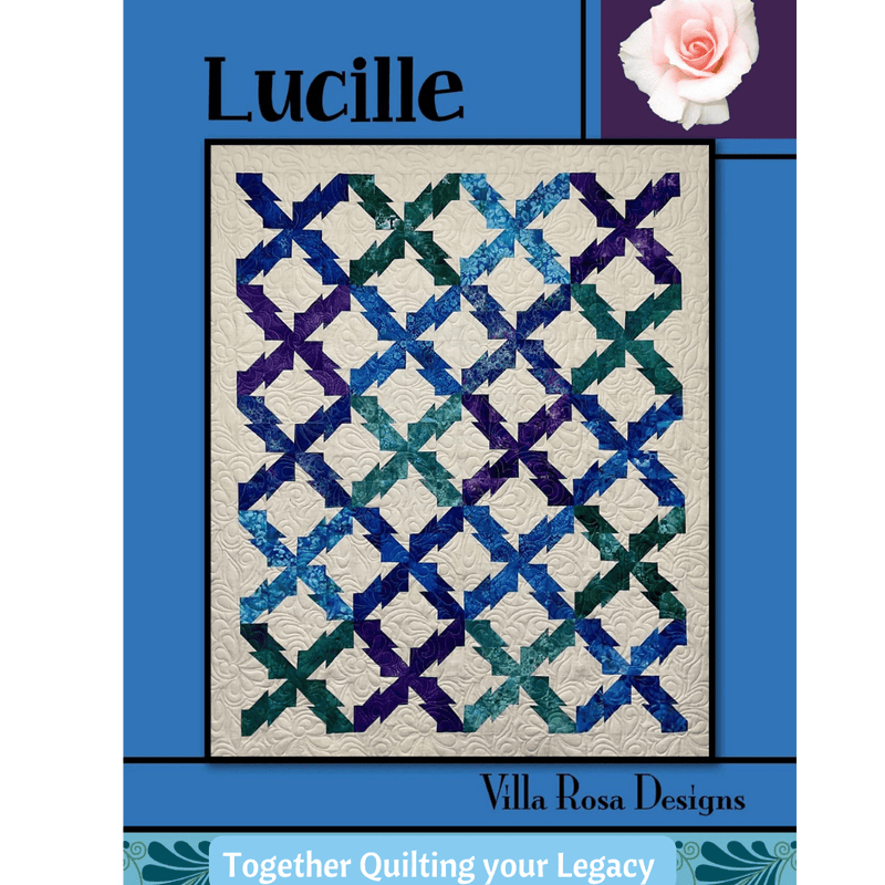 DIGITAL - Lucille Quilt Pattern - Villa Rosa Designs