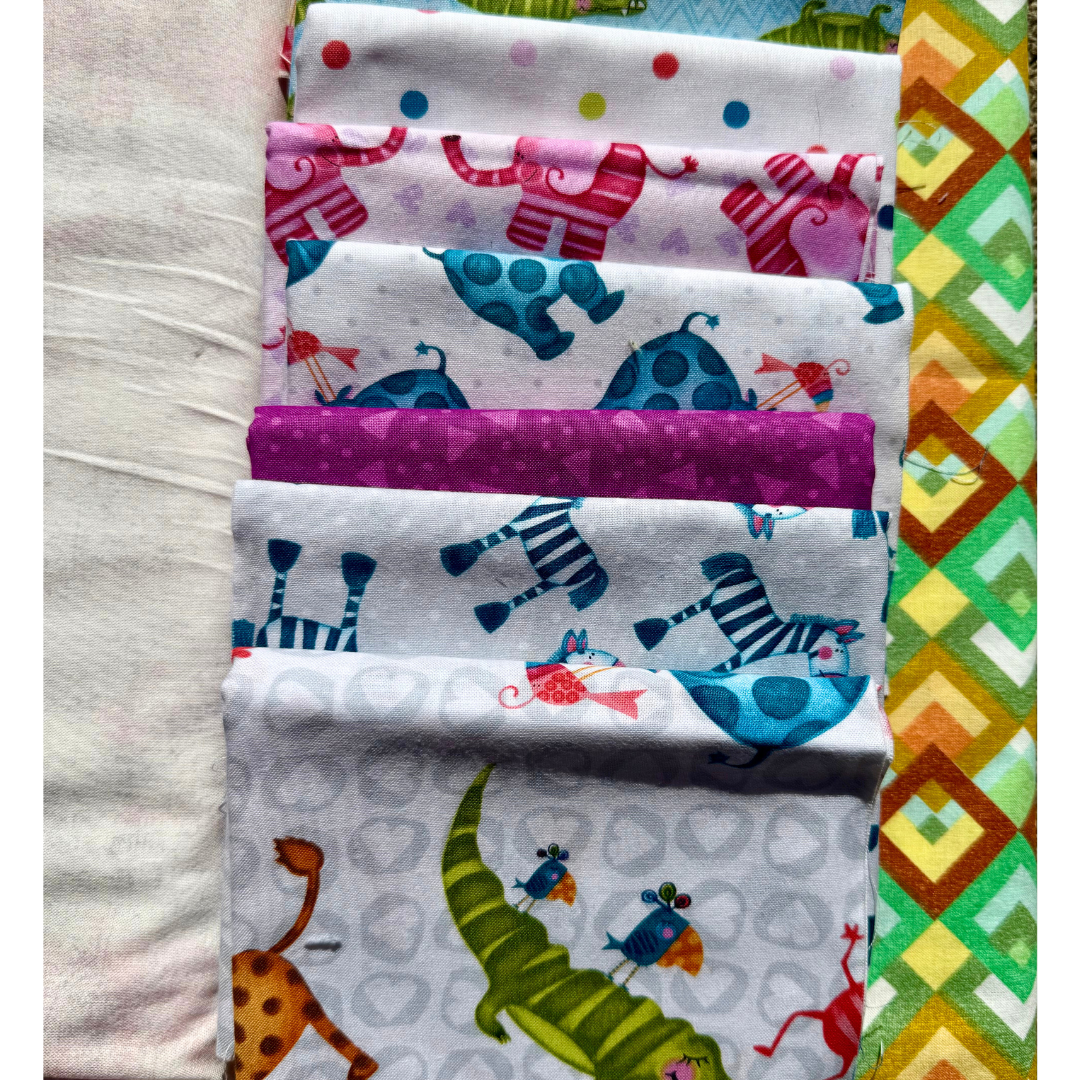 Safari Brights Farmhouse Quilt - Kit