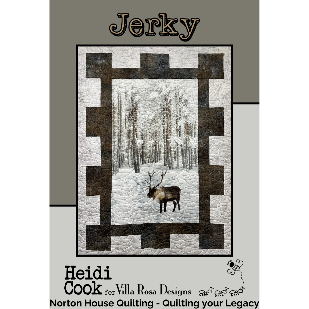 DIGITAL - Jerky Quilt Pattern - Villa Rosa Designs