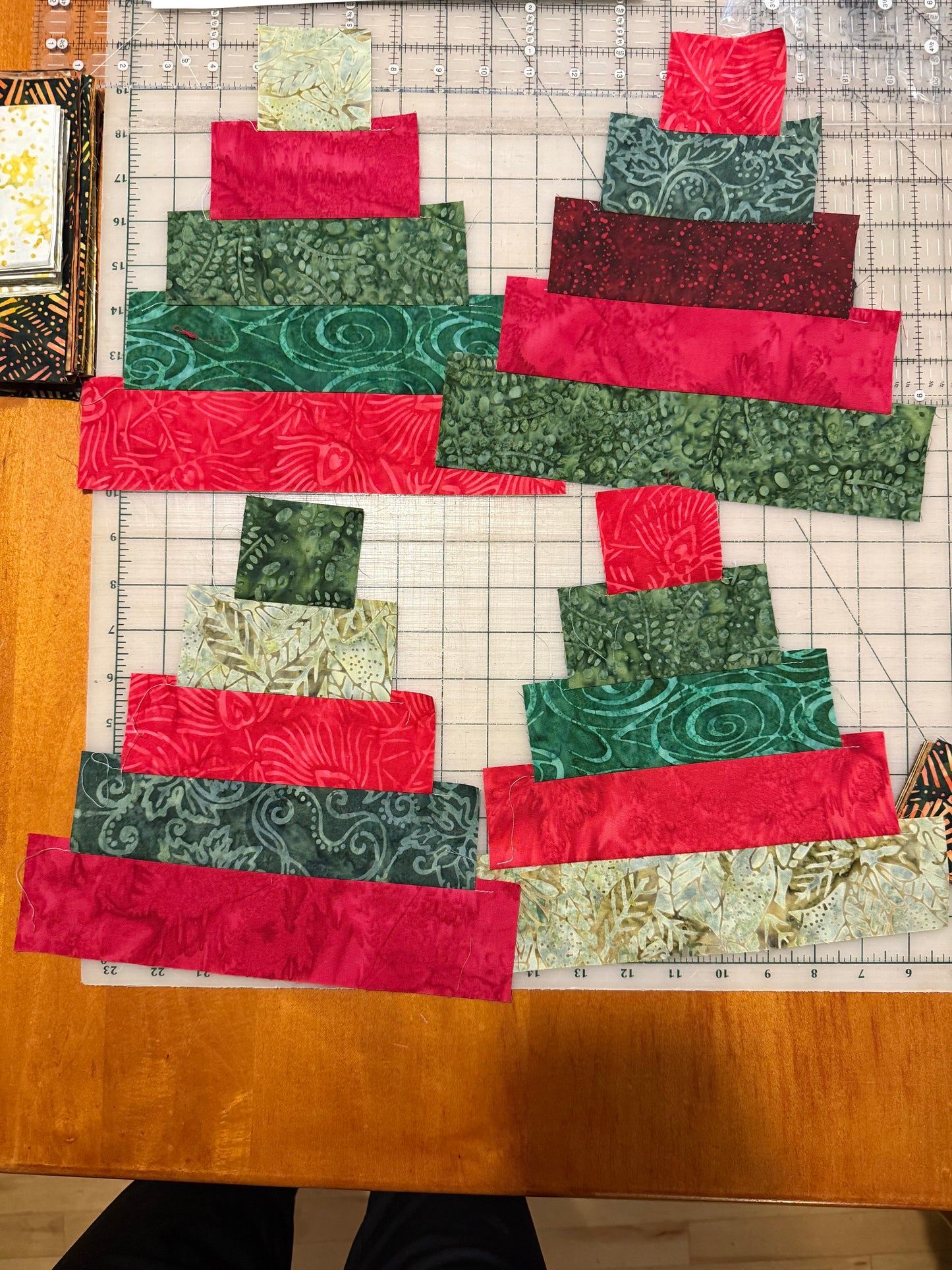 Merry Trees Table Topper Kit  Quilting Your Legacy Table Topper Fabric Kit 🪡💛