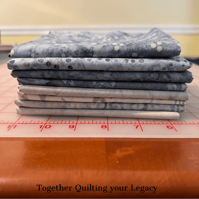 Grey Stone - 8 Fat Quarter Bundle