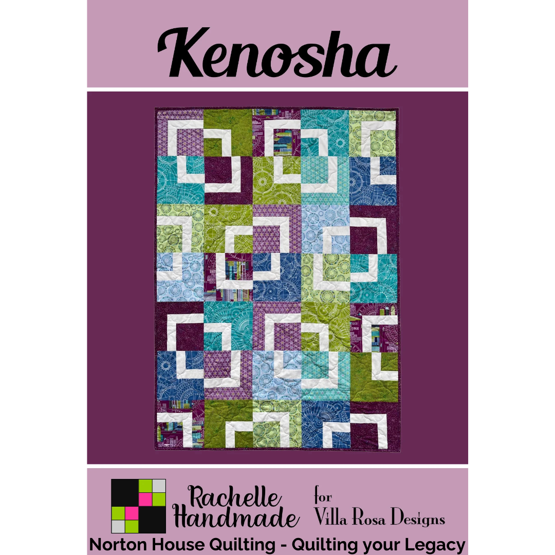 DIGITAL - Kenosha Quilt Pattern - Villa Rosa Designs